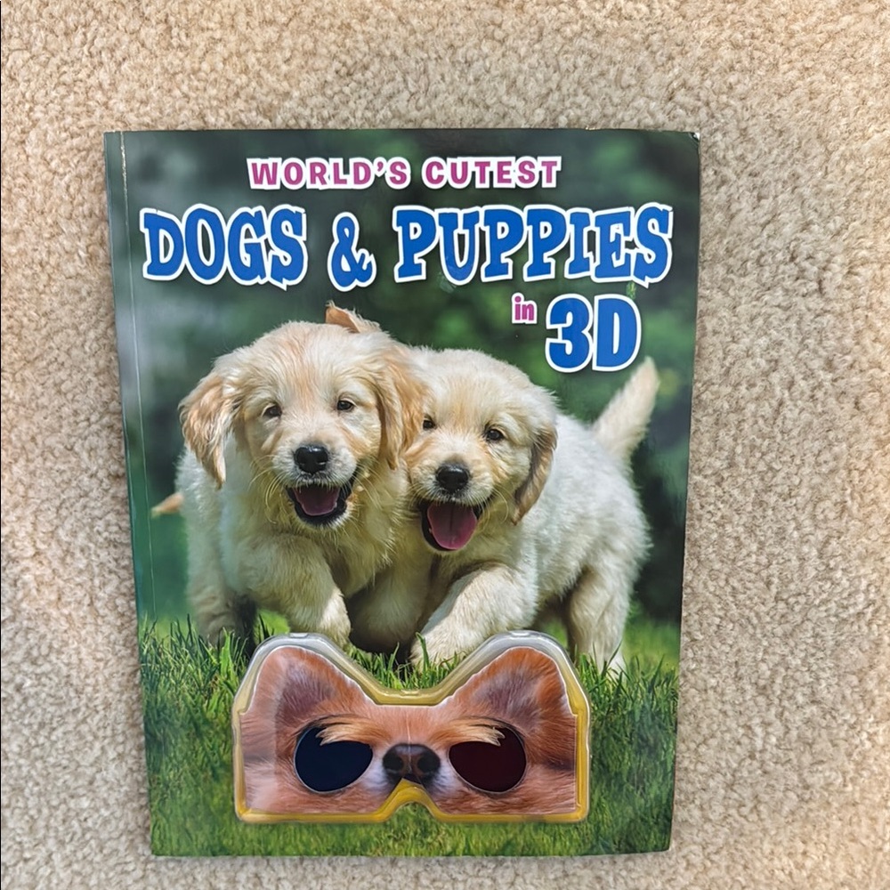 World's Cutest Dogs & Puppies in 3D Book